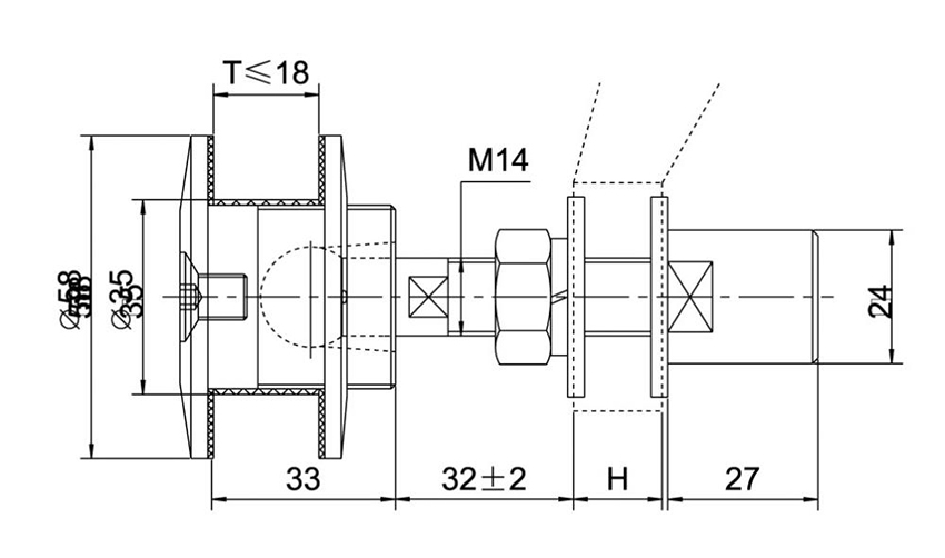 HH-T12驳接头 HH-T12驳接头